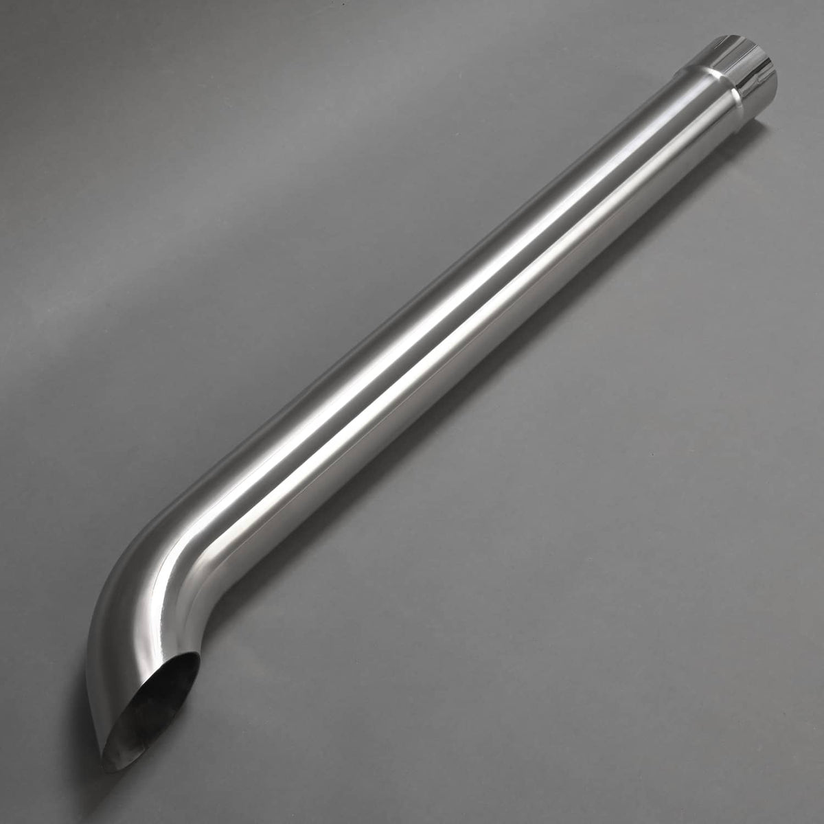 Solidspare Stainless Steel Exhaust Pipe Stack For Farmall IH 1026 1066 1566 Tractor w/Clamp