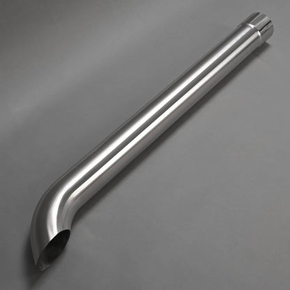 Solidspare Stainless Steel Exhaust Pipe Stack For Farmall IH 1026 1066 1566 Tractor w/Clamp