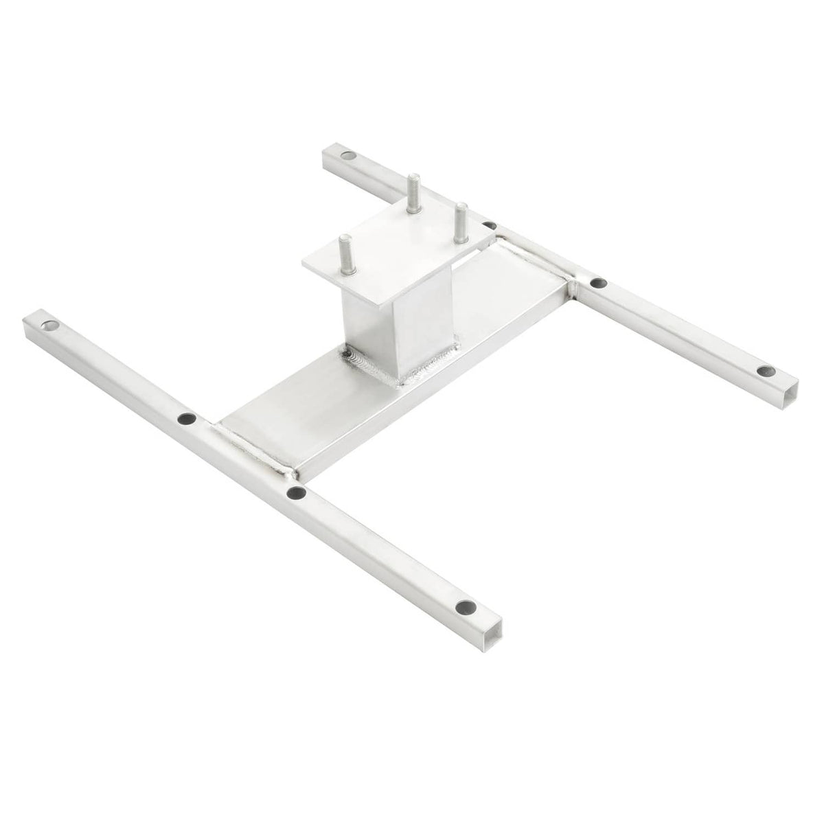 Solidspare Aluminum H-Mount Spare Tire Carrier 5-Lug Wheel, 16" Stud Spacing Trailer Mount