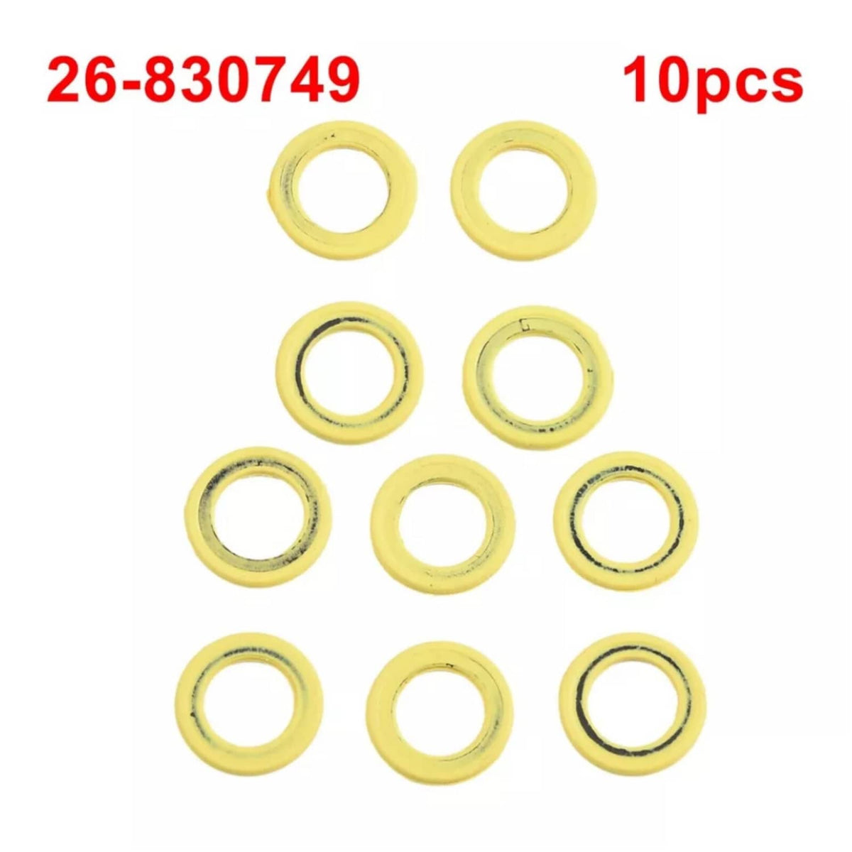Solid Spare 10 x 26-830749 Gearcase Oil Drain Plug Gaskets Screw Washers, Lower Unit NEW