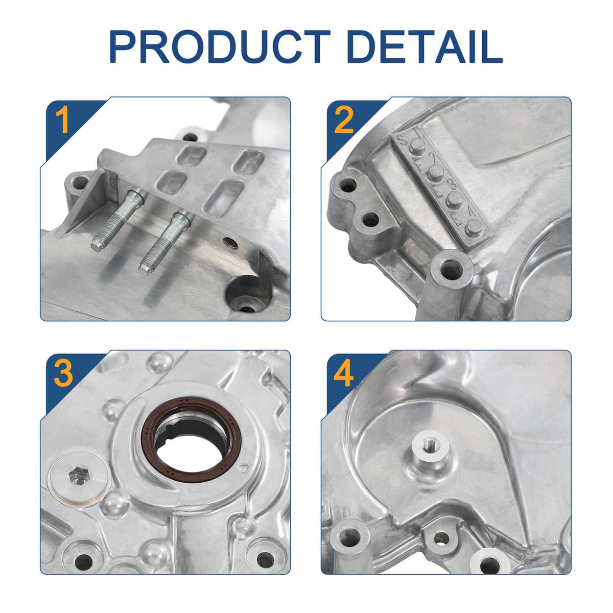 Solidspare Timing Chain Cover NEW For Kia Forte 1.8L/2.0L 2014-2016 Kia Soul 2.0L 2012-2013