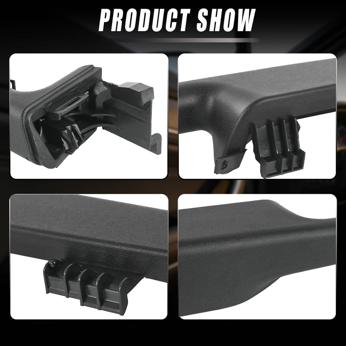 Solidspare Front Door Armrest Handle Left & Right For 99-06 GMC Yukon Chevy Suburban/Tahoe