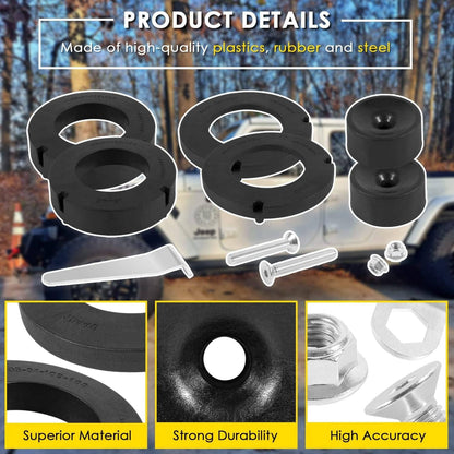 Solidspare 1155300 Front 1.5” Performance Spacer Leveling Kit for Jeep Gladiator 2020-2022