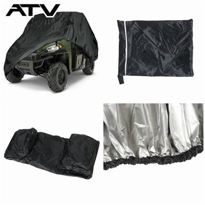 Solidspare Vehicle Cover Waterproof Fit For Polaris Ranger XP 1000 900 800 Snow-Free