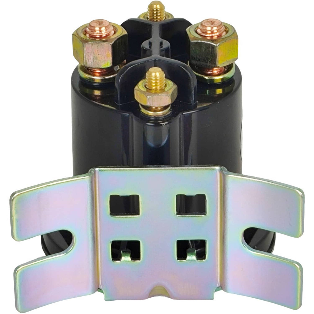 Solid Spare 12V Snow Plow Solenoid Motor Relay Fit for Boss HYD01633 HYD08831 4 Terminal