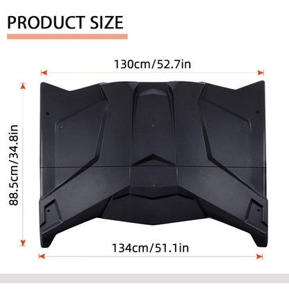 Solidspare Sport Hard Roof Combination Roof Top For Can Am Maverick X3 X RS/Turbo 2017-2024