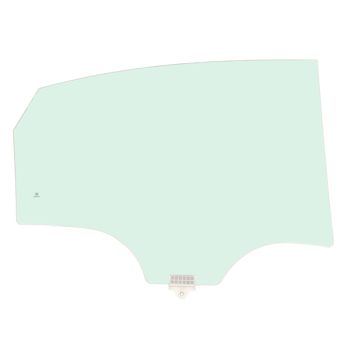 Solid Spare For 19-24 Kia Forte Sedan Driver Side Left Rear Door Window Glass Tempered Glass
