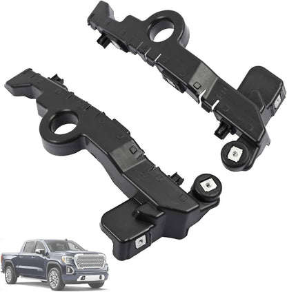 Solidspare Pair Front bumper Guide Bracket For 2019-2023 GMC Sierra 1500 23388662 23388663