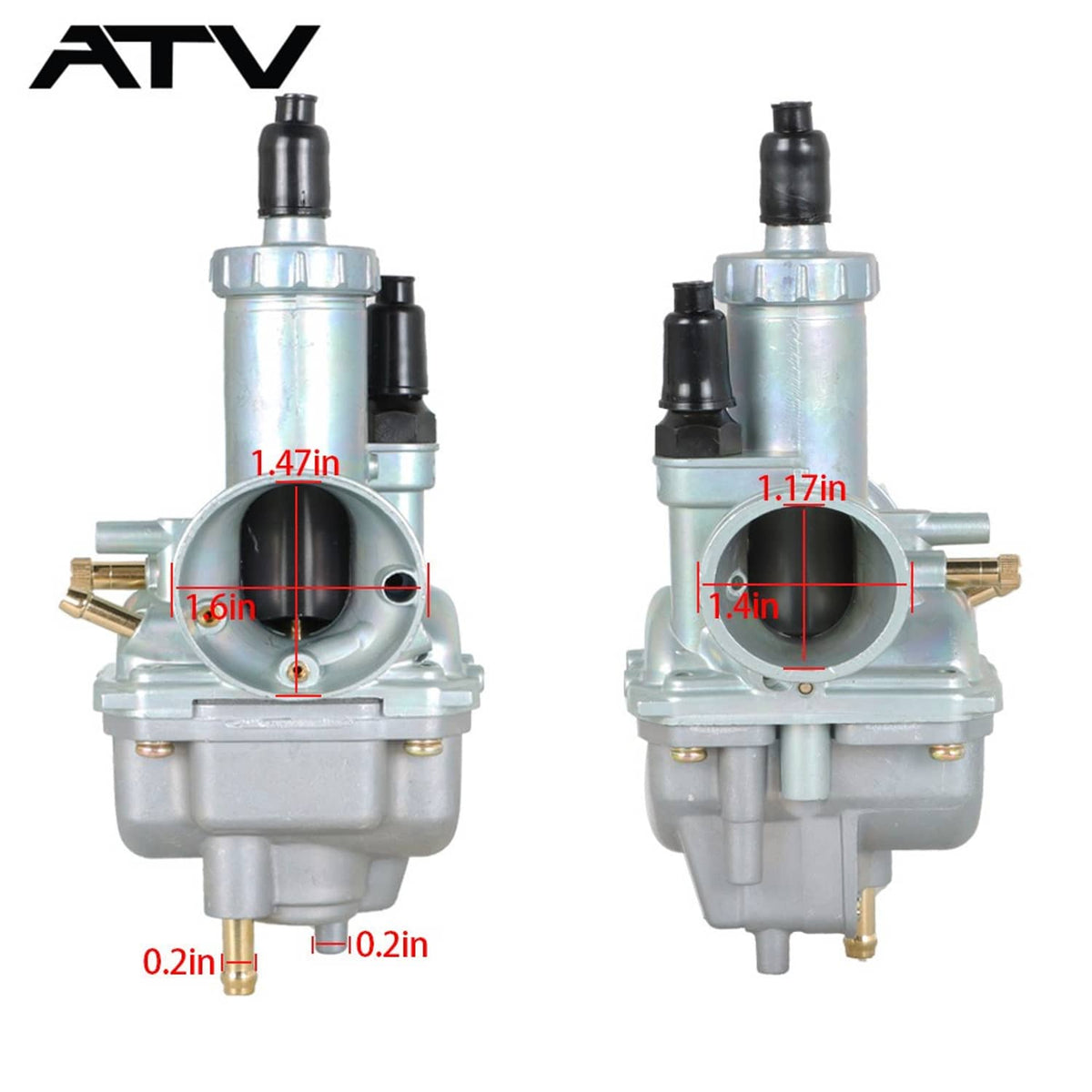 Solidspare Carburetor & Air Filter For Kawasaki Bayou 250 KLF250A Bayou 220 KLF220A 88-02