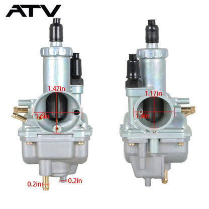 Solidspare Carburetor & Air Filter For Kawasaki Bayou 250 KLF250A Bayou 220 KLF220A 88-02