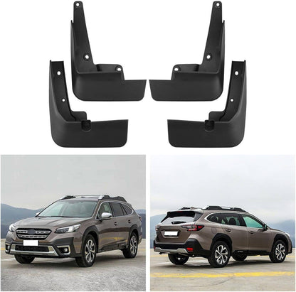 Solidspare Front & Rear Mud Flaps Mudguards Splash Guard Set for 2021-2024 Subaru Outback