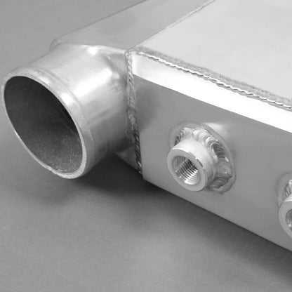 Solidspare Aluminum Water Intercooler A/W IC 3" in / 3.5" out Liquid Core For Jet Ski