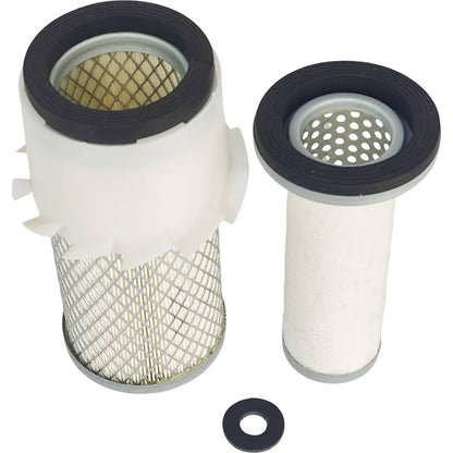Solid Spare Outer Inner Air Filter AM108243 M75144 Fit for John Deere 626 600 AMT