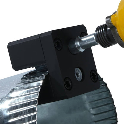 Solidspare Black Impact Driver and Power-Assisted Sheet Metal Crimper For Malco C5A2
