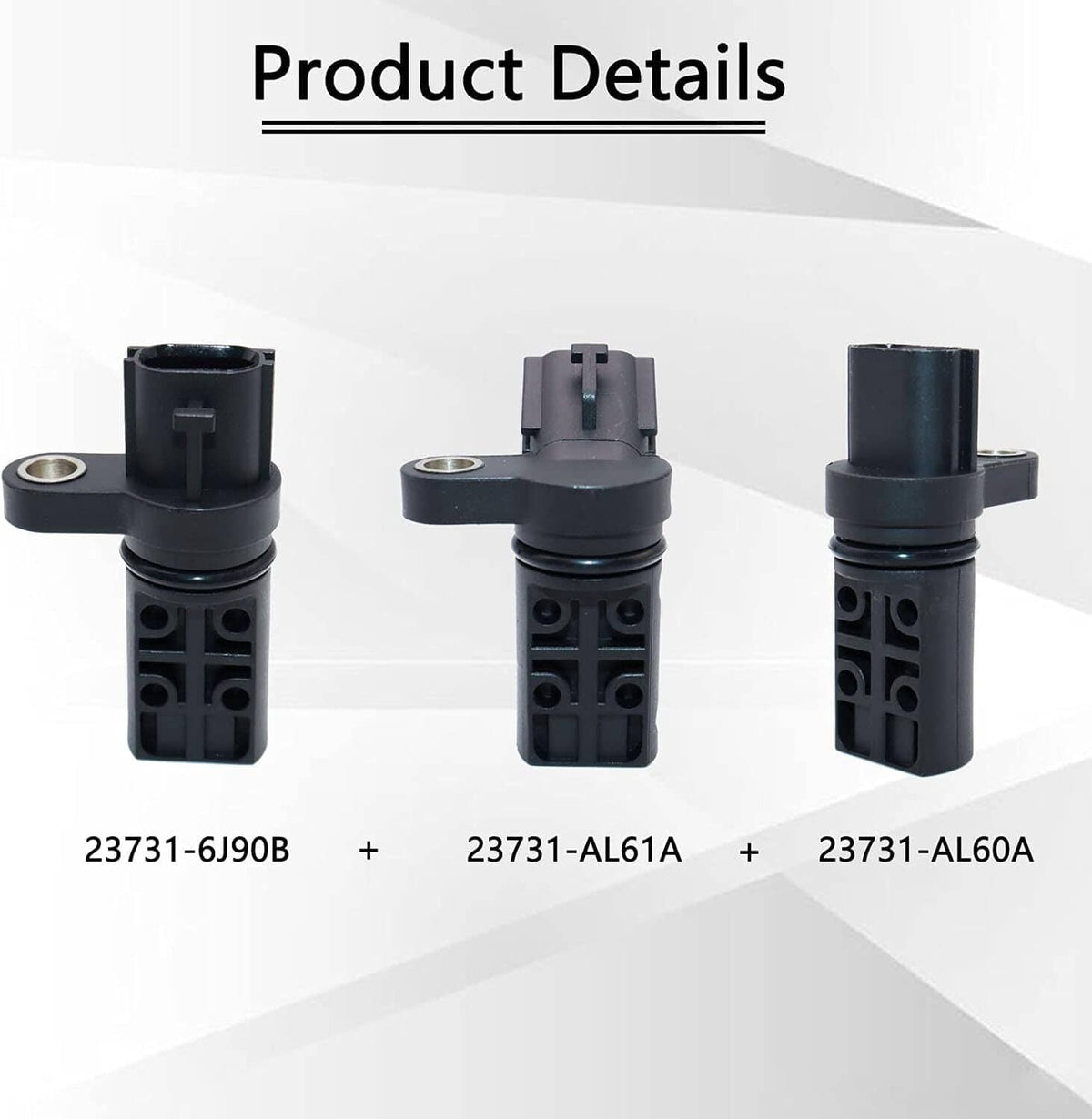 Solidspare For 2005-2012 Nissan Pathfinder Camshaft Crankshaft Cam Crank Position Sensor 3x