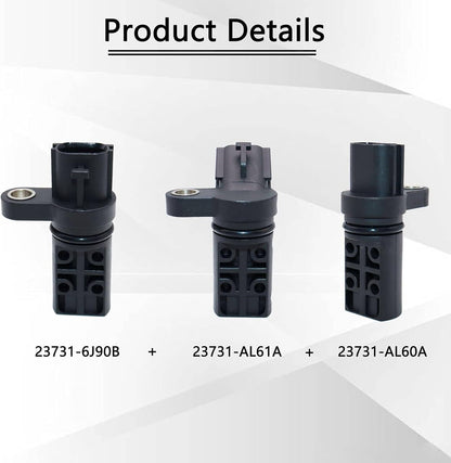 Solidspare For 2005-2012 Nissan Pathfinder Camshaft Crankshaft Cam Crank Position Sensor 3x