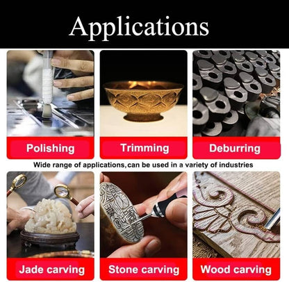Solid Spare Engraving Pen with 33Bits Electric Cordless Rotary Tools Professional Engraver