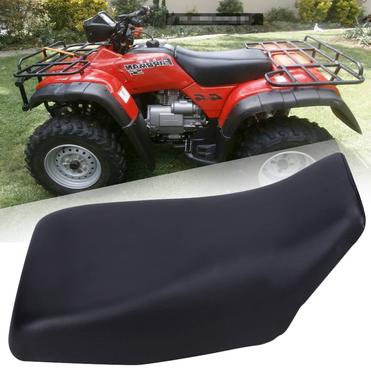 Solidspare Black Seat For Honda Foreman 400 FourTrax TRX400FW 1995-2004 77100-HM7-A00ZA New
