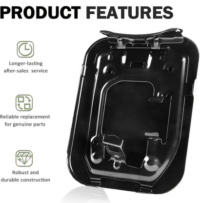 Solidspare Black Gas Lid Door Fuel Door 77350-08020 For 2011-2020 Toyota Sienna 2.7L 3.5L