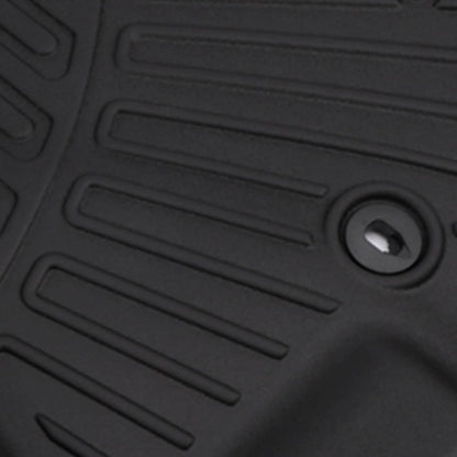 Solidspare Fit For 2022-2024 Nissan Frontier Crew Cab All Weather 3D TPE Floor Mats Liners