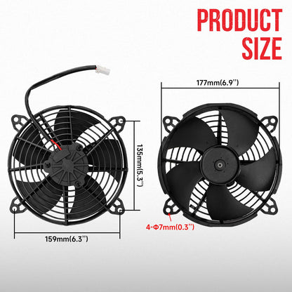 Solidspare FOR HARLEY Street 750 XG750 2015-2020 NEW ENGINE RADIATOR COOLING FAN MOTOR