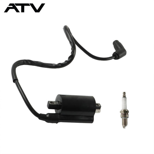 Solidspare Ignition Coil Spark Plug For Yamaha Raptor 700 YFM700 Raptor 700R 2006-18
