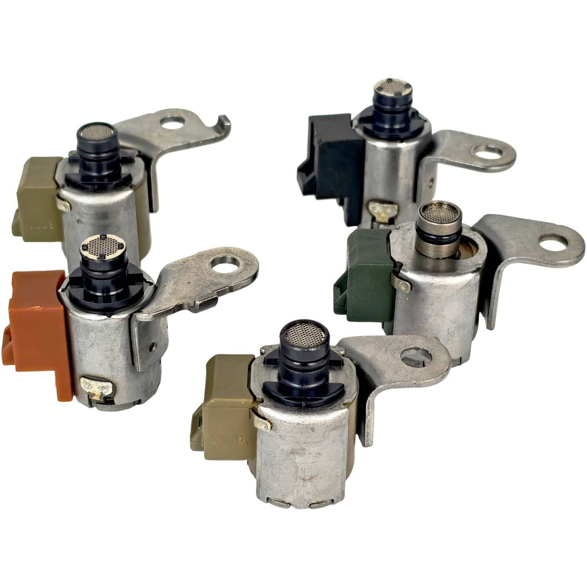 Solid Spare 8pcs AW55-50SN AW55-51SN RE5F22A Transmission Solenoid for Nissan Volvo Equinox
