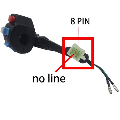 Solidspare Handlebar Control Switch for Horn Turn Signal for GY6 50cc 125cc 150cc Scooter
