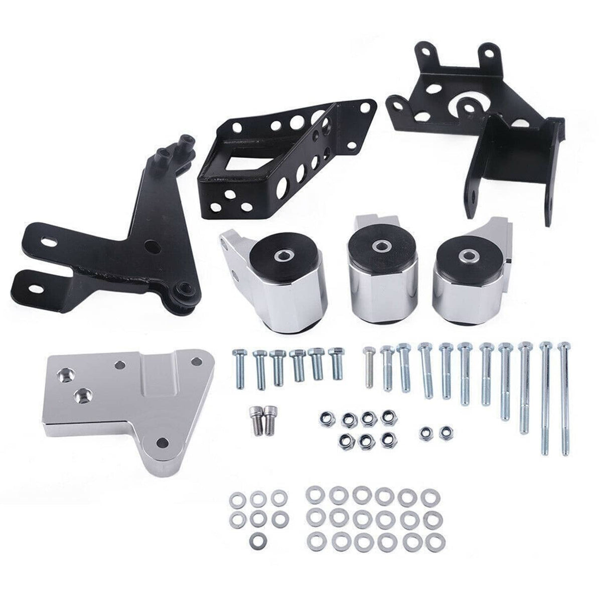 Solidspare Engine Mount Bracket for 1992-1995 Honda Civic K-Swap K20 K-Series DC DC2 EG EG6