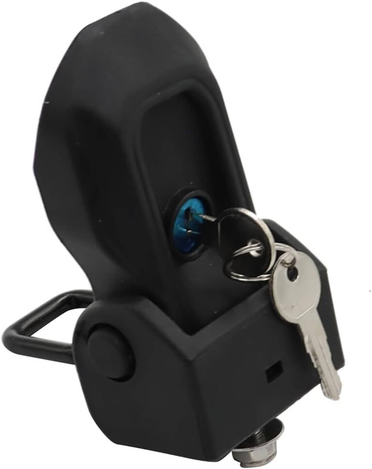 Solid Spare Hood Latches Catch Lock Kit for Jeep Wrangler JL Gladiator JT 2018-2024 With Key