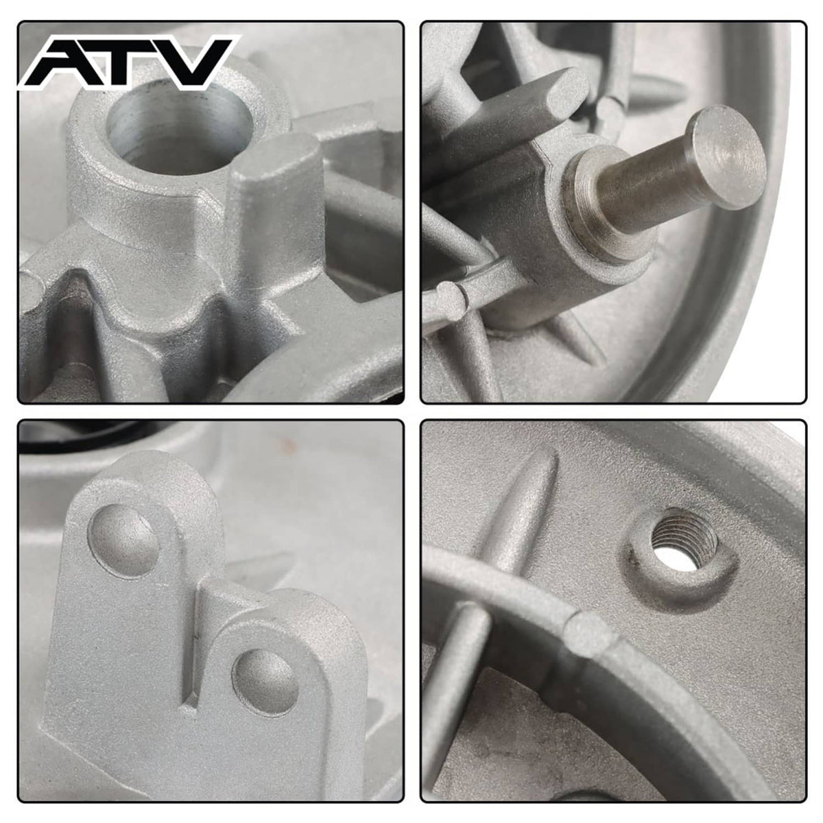 Solidspare Rear Brake Plate Panel Cover for Honda Recon 250 TRX250 TRX250TM/250TE 1997-2022