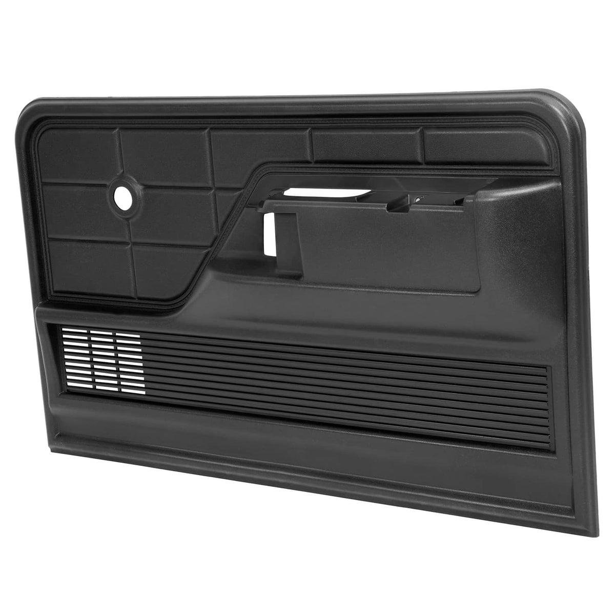 Solid Spare Fit 73-79 Ford F-100 F-150 F-250/ 78-79 Ford Bronco Interior Door Panels Black