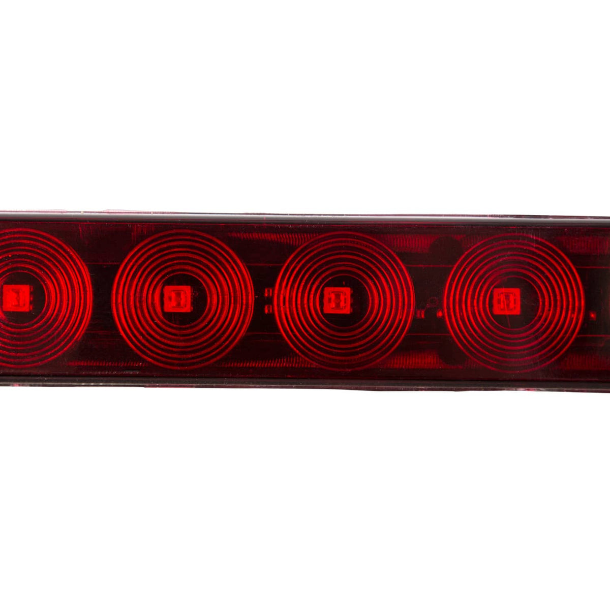 Solidspare 2 pcs 16" Red Trailer Truck Light Bar 11 LED chips Turn Rear Brake Lamp Strip
