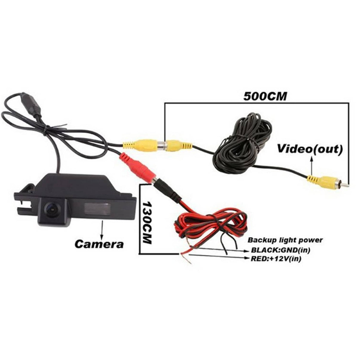Solid Spare For Mitsubishi/Lancer/Evolution 2007-2014 Car Rear View Reverse Backup Camera