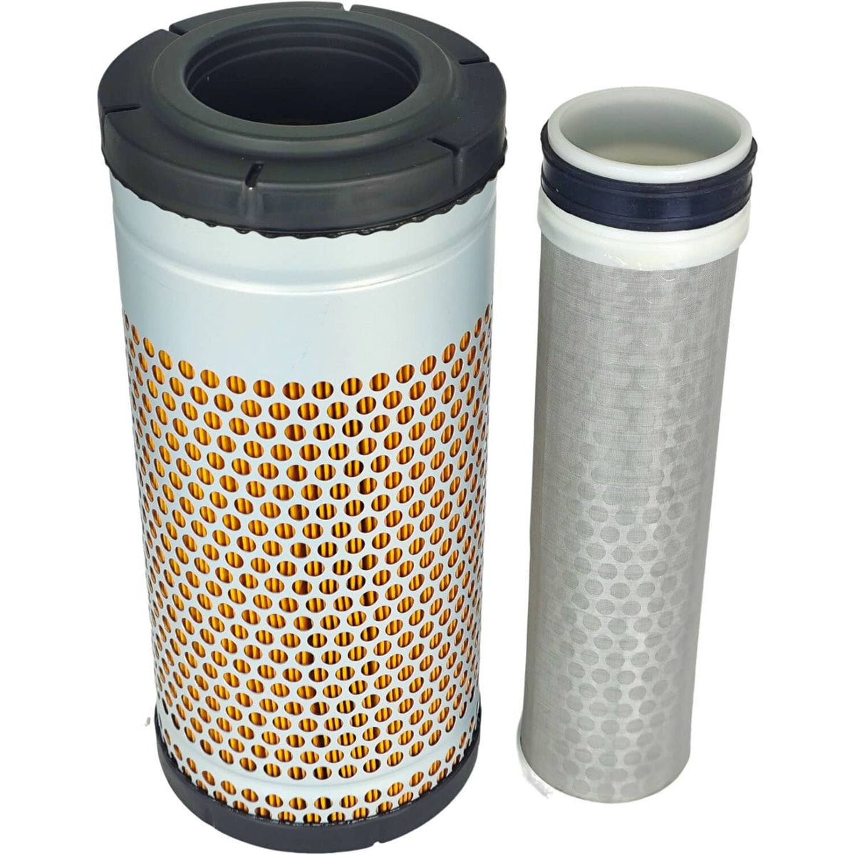 Solid Spare RD158-42270 Outer Inner Air Filter Kit RD158-42280 for Kubota Excavator Loader