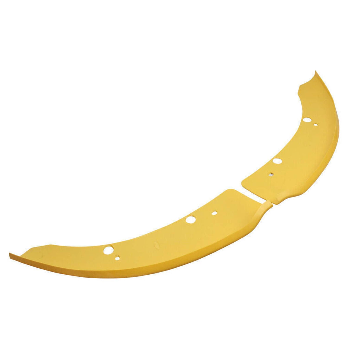 Solidspare Front Bumper Lip Splitter Trim Cover Yellow For 2015-2022 Dodge Charger SRT Scat