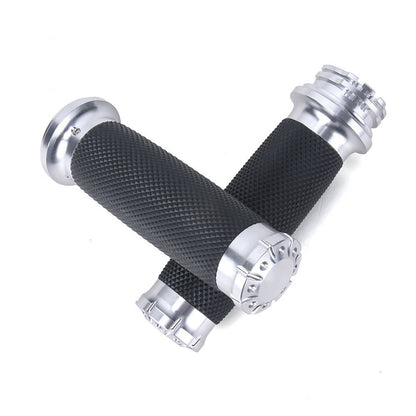 Solidspare 1" Hand Grip Cable Throttle For harley Touring Street Road Glide Softail Suzuki