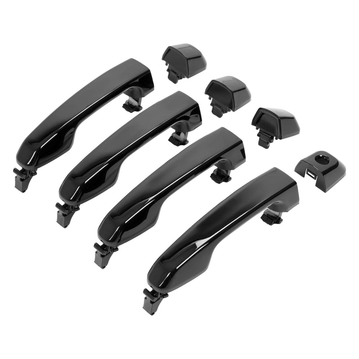 Solid Spare Front Rear Outside Door Handles Set For Toyota 4Runner/ Lexus GX460 2010-2018 09
