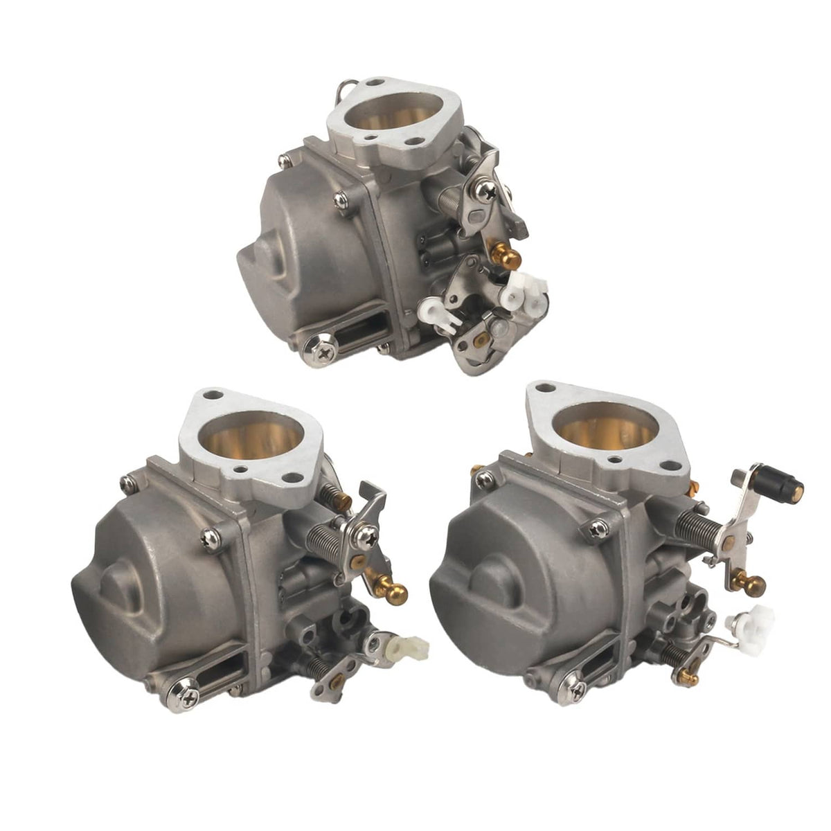 Solid Spare Outboard Boat Carburetor 6H1-14301 6H1-14302 6H1-14303 00 For Yamaha 2-Str 90HP