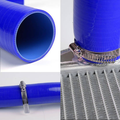 Solidspare New Blue Silicone Radiator Hose Kit Fit For 92-00 Honda Civic D15 D16 SOHC EG/EK