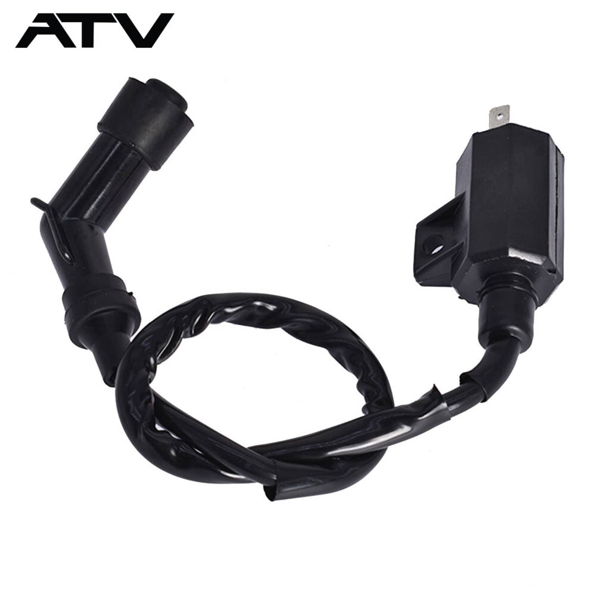Solidspare Generic  For Suzuki ATV Ozark 250 LTF250 2x4 Black Ignition Coil 2002-2012
