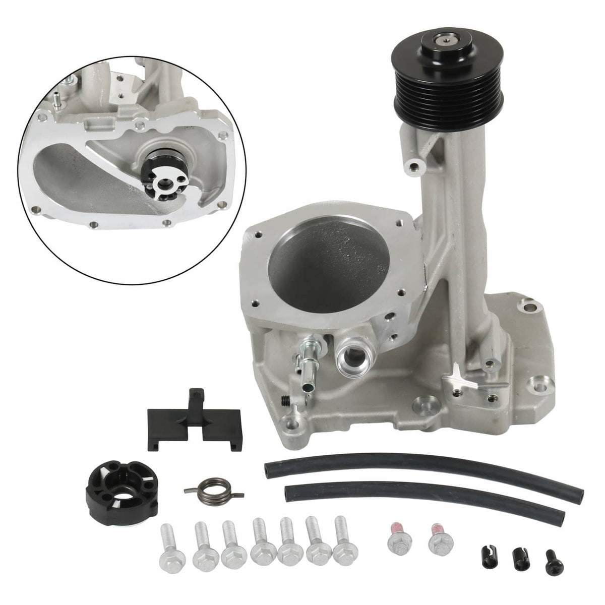 Solidspare Supercharger Snout Rebuild Kit Fits Jaguar XF XFR XJ Land Rover Range Rover 5.0L