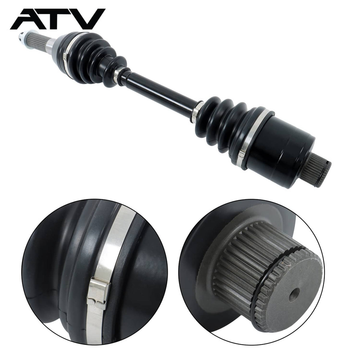 Solidspare 1PCS Rear Left/Right CV Axles Drive Shaft For Polaris Hawkeye 400 2011-2014 NEW