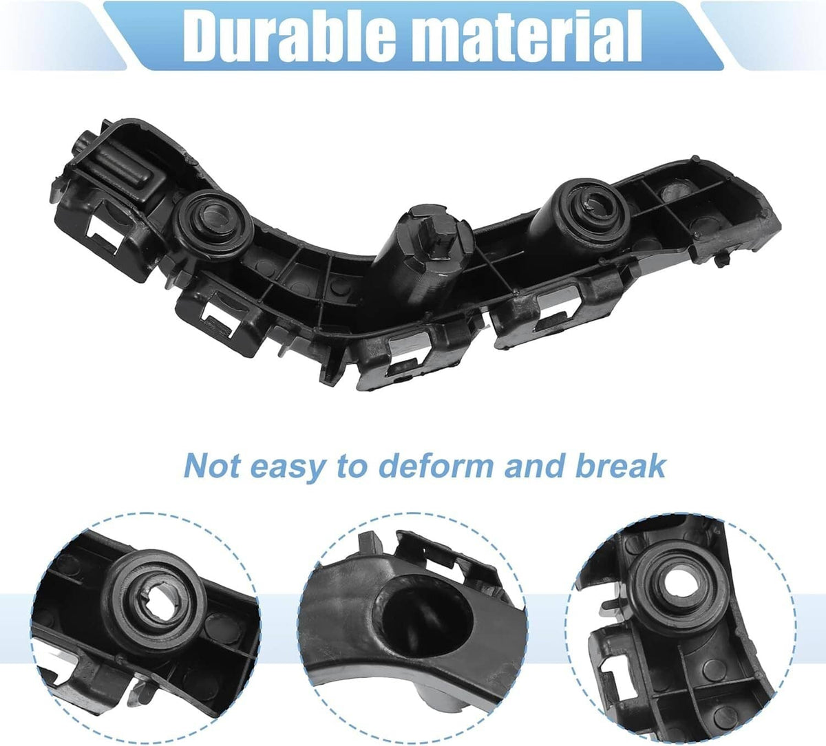 Solid Spare For 2011-2013 Jeep Grand Cherokee Front Bumper Bracket Left+Right Retainer