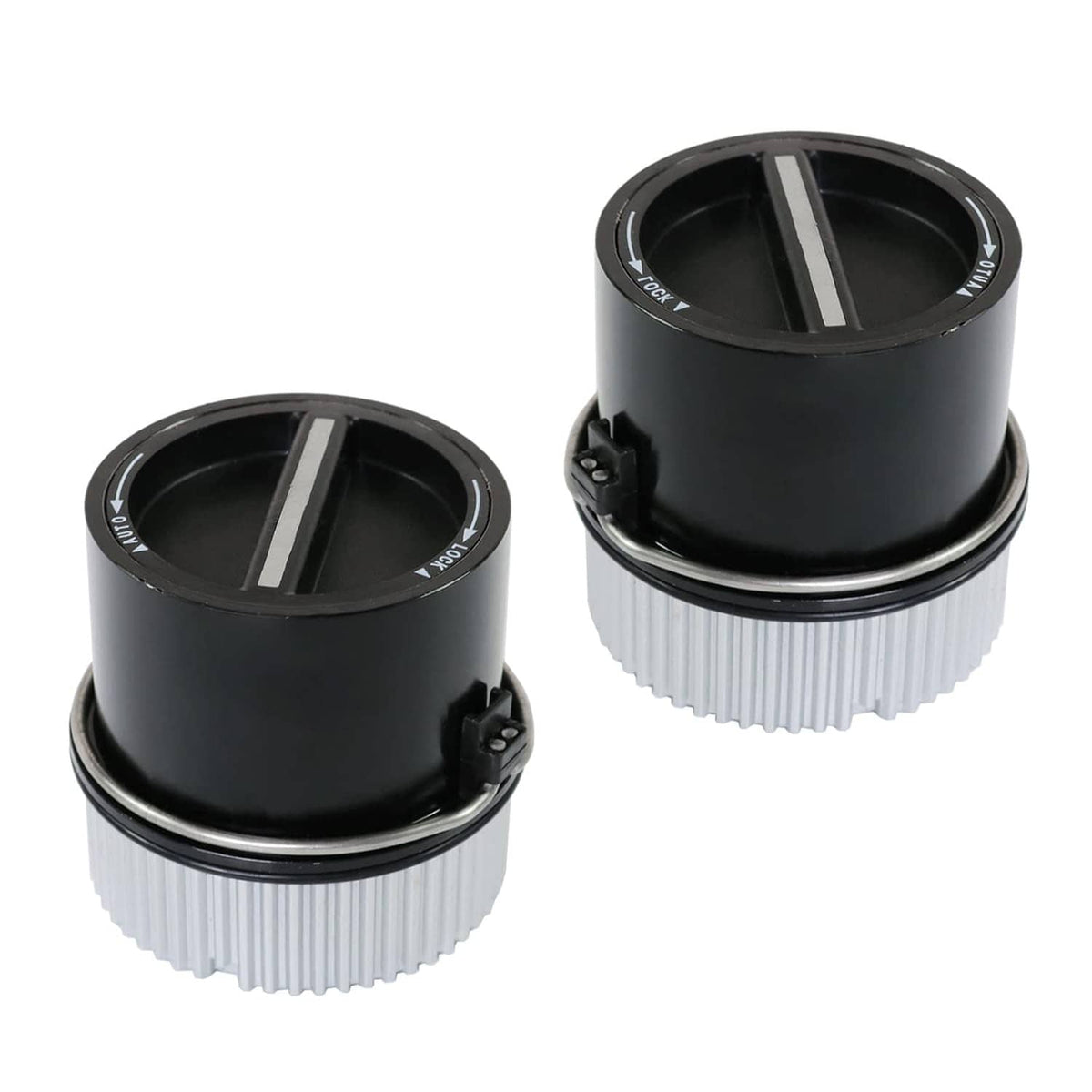 Solidspare 2x Front Auto Locking Hub 4x4 For 1999-2004 Ford F250 F350 F450 F55 Super Duty