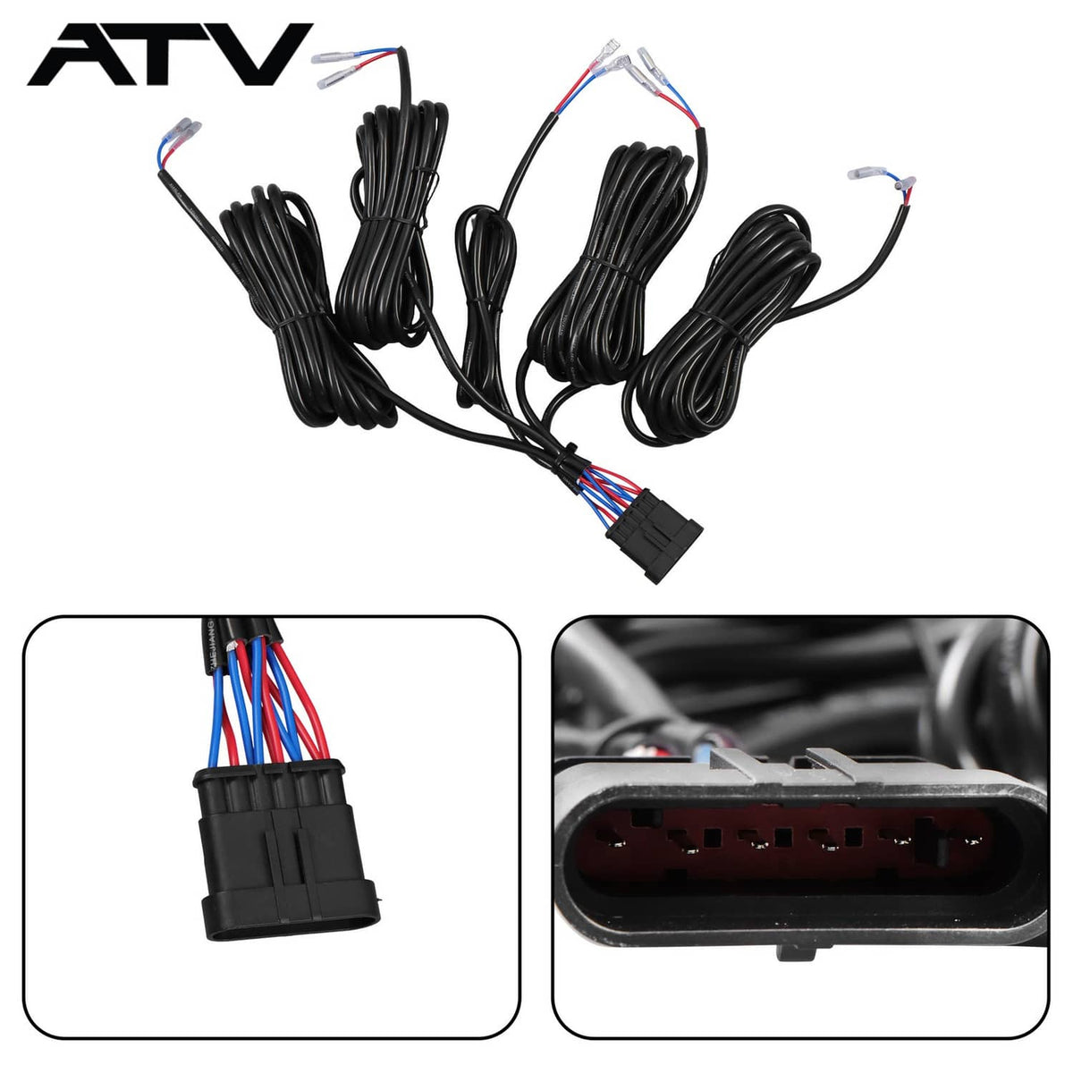 Solidspare SXS Kit Turn Signal Street Legal LED Light  Horn For Polaris RZR For Can-Am NEW