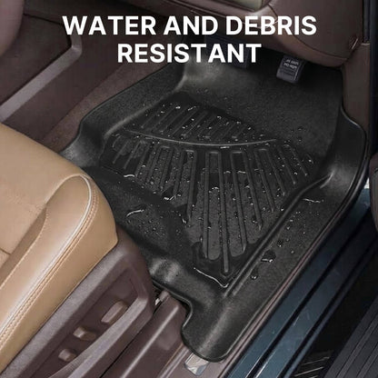 Solidspare Front & Rear Floor Mats Liner For 2015-2020 Chevrolet Tahoe / GMC Yukon (Not XL)