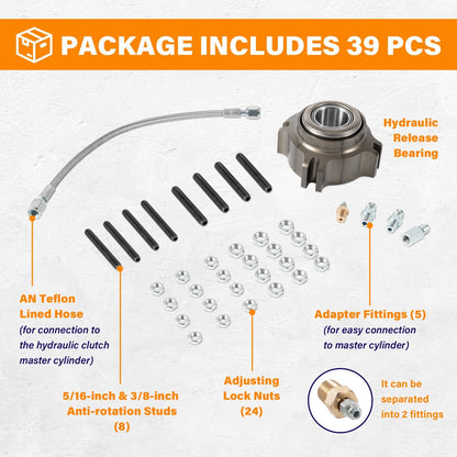 Solidspare Racing Clutch Hydraulic Throwout Bearing 91605135 for Chevy Release Bearing