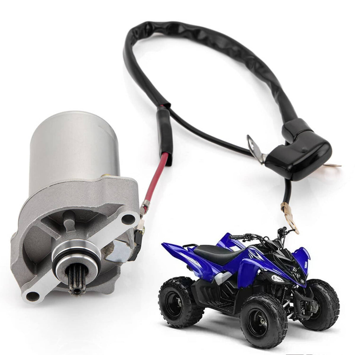 Solidspare Starter for Yamaha Raptor 90 YFM90R YFM-90R Repl. 99999-04128-00 43D-H1800-00-00