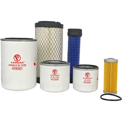 Solid Spare 6X Maintenance Filter Kit Fit for New Holland 200LC 100LC Loader 160GMS